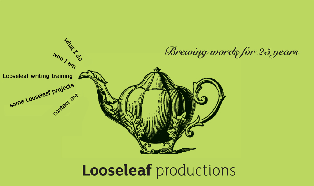 Looseleaf productions: brewing words for 25 years